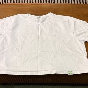 White Crop Top for Women